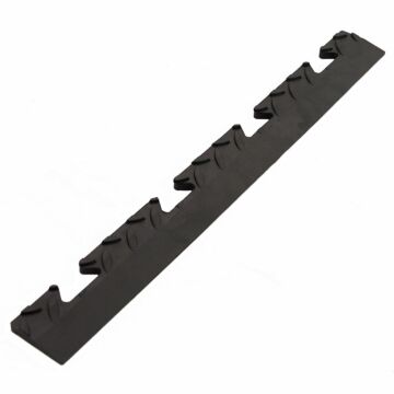 George Tools PVC-Klickfliesen Randstück weiblich Diamant schwarz