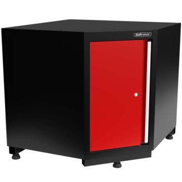 Kraftmeister Premium Eckschrank rot